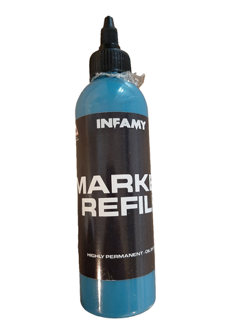 Infamy light blue marker refill
