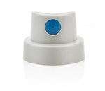Grey softcap with blue dot - pack of 100 caps